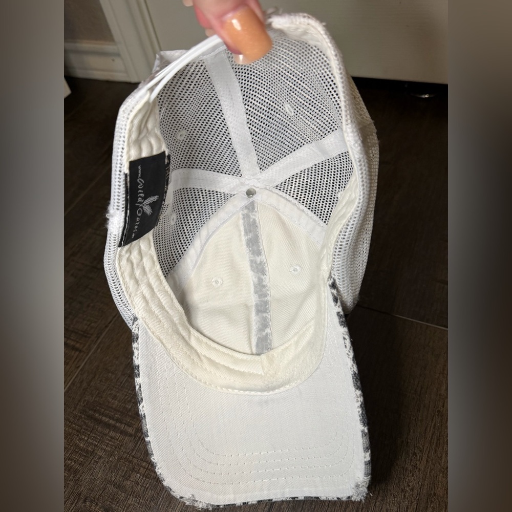 Leopard Print Women's Patch Hat - image 3